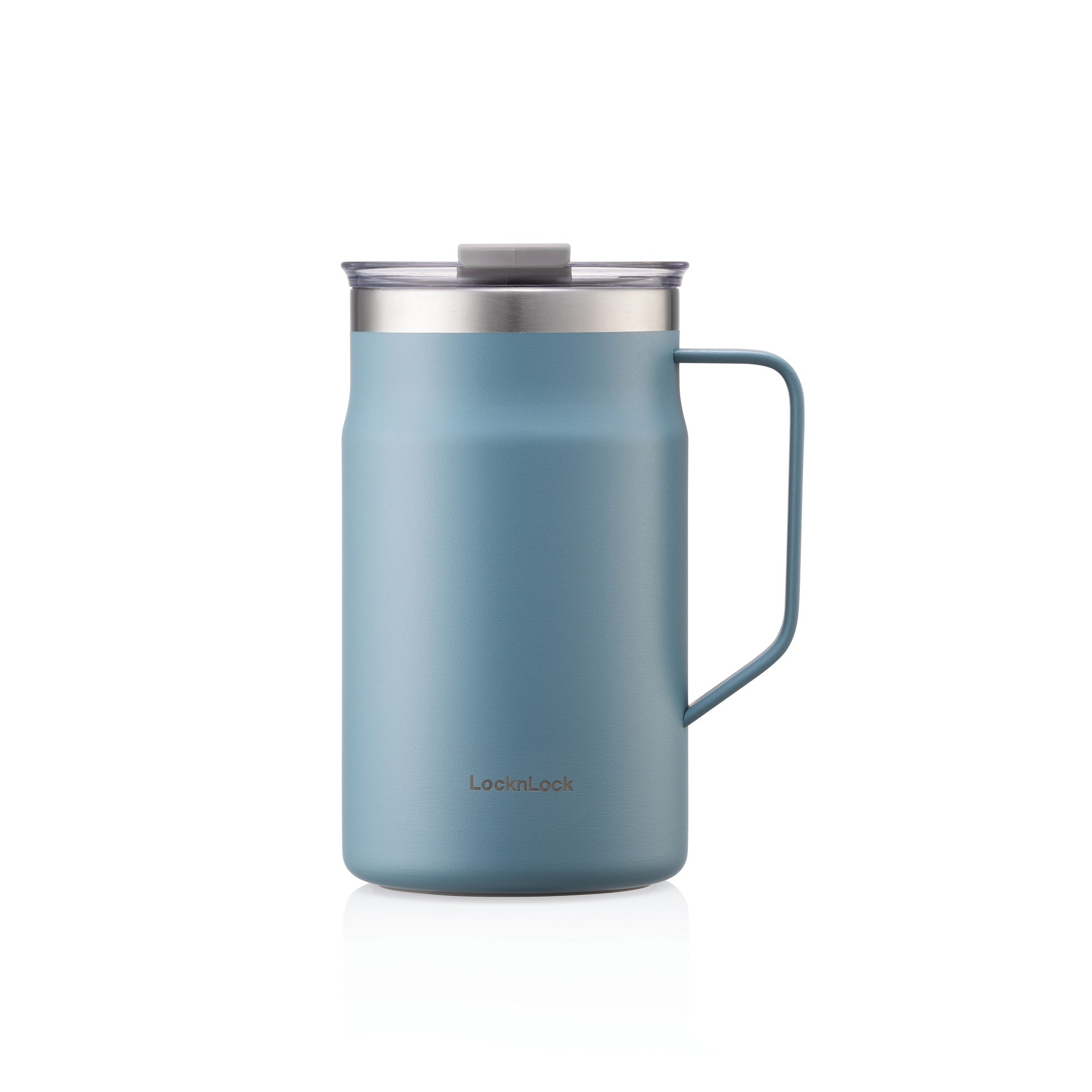 Blue Line Beer Travel mug with a handle – Blue Line Beer Corp